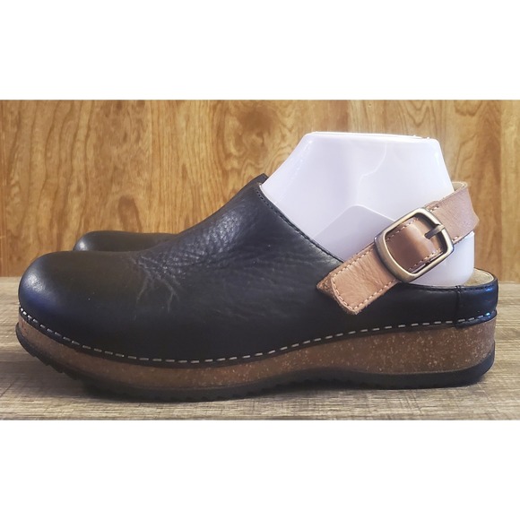 Dansko Merrin Slip On Clog Shoes Women's EU 38 US 7.5-8 Black - Picture 4 of 12